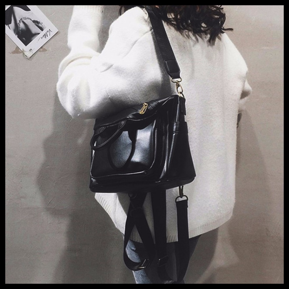 NEW EDISON Multi Function Backpack Shoulder Bag - Picture 4 of 8